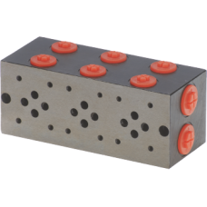 Parallel subplate for NG6 directional valve without relief valve, A B side ports PF4PL H Parallel subplate for NG6 directional valve without relief valve, A B side ports PF4PL H