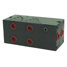 Parallel subplate for NG10 direct.valve w/ relief valve, venting cavity, ins.dir.valv,A-B side ports PVNG102PLCL180 H Parallel subplate for NG10 direct.valve w/ relief valve, venting cavity, ins.dir.valv,A-B side ports PVNG102PLCL180 H