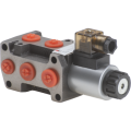 Stackable diverter valve 6 ways 3/8 DC