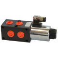 Stackable diverter valve 1/2 DC 6 ways no drain