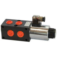 Stackable diverter valve 1/2 DC 6 ways no drain SA6V1212CC-1 S-D