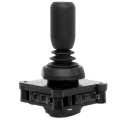 Control lever spring return