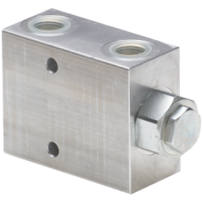Single pilot operated check valve  in block VT004006
