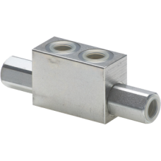 Double pilot operated check valve in block (in T) VT008004