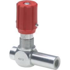 Unidirectional flow restrictor valve (plastic knob) VT013004