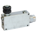 Flow control valve VRF38 (50 l/min, 3/8'' BSP, 3 ways, compensated)