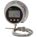 Capillary digital thermometer rear flange 1/2 ''BSP