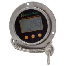Capillary digital thermometer front flange 1/2 ''BSP TD100CAPF12