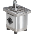 Gr.II Gear motor reversible/Eur.flange/Tapered shaft 1:8 /Side ports type Eur.