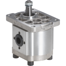 Gr.II Gear motor reversible/Eur.flange/Tapered shaft 1:8 /Side ports type Eur. MRTD212002
