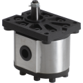 Gr.III Gear motor reversible/Eur.flange/Tapered shaft 1:8 /Side ports type threaded