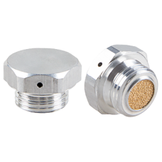 Hexagonal plug with venting hole and filter NCSF1G