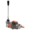 Control valve 1/2 BSP, 80L/min, handle operated and return to center by spring. Relief valve Control valve 1/2 BSP, 80L/min, handle operated and return to center by spring. Relief valve