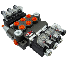 Control valve solenoid driven 3/8 BSP, 50 l/min FME50/3 3/8 3P DD Control valve solenoid driven 3/8 BSP, 50 l/min FME50/3 3/8 3P DD