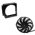 Fan and casing