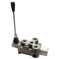 FM85+relief valve. Manual operator, return to center by spring