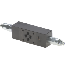 Double relief valve in A and B - crossed discharge MCD3-D/51N