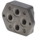 Subplates for a directional valve NG6-vertical ports- without relief valve