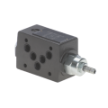 NG-10 Unidirectional flow restrictor valve in A line