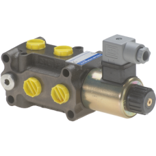 Stackable diverter valve 6 ways 3/8'' KVH-6/2-6-DC-3/8-N5
