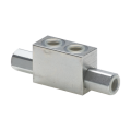Pilot operated double check valves in block (in T) Pilot operated double check valves in block (in T)