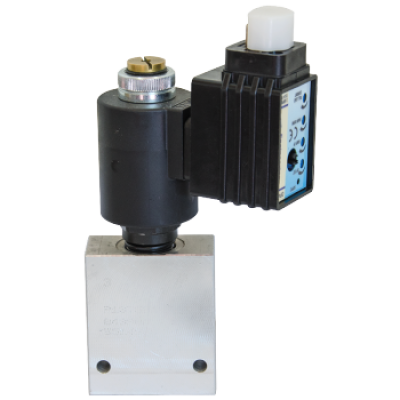 Proportional compensated flow control valve 3 ways normally closed REG403VPROP-12CC