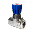 New design Unidirectional flow restrictor valve (metallic knob) New design Unidirectional flow restrictor valve (metallic knob)