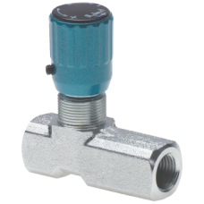 Unidirectional flow restrictor valve FT251U04