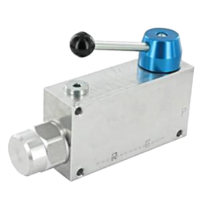 Flow control valve FPVP 1/2 H (90 l/min, 1/2'' BSP, 3 ways, compensated)