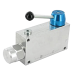 Flow control valve FPVP 1/2 H (90 l/min, 1/2'' BSP, 3 ways, compensated)