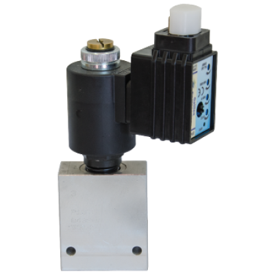 Proportional no compensated flow control valve 2 ways normally closed REG2VPROP-24CC