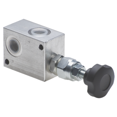 Pressure relief valve FPM D CB 40 R 3/8 10 (40l/min, 3/8''BSP)