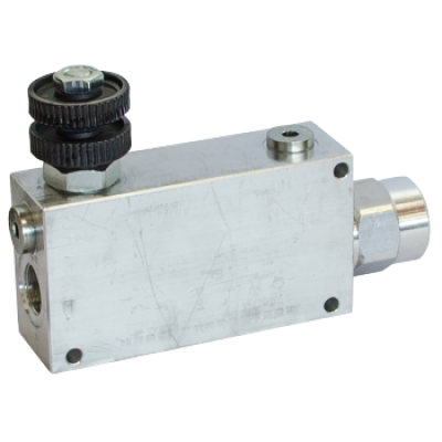Single acting overcenter valve FPOE120S3/4LPA35 (3/4'' BSP, 120l/min)