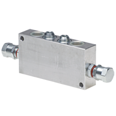 Double acting overcenter valve FPOEB120D3/4LA20 (3/4'' BSP, 120l/min)