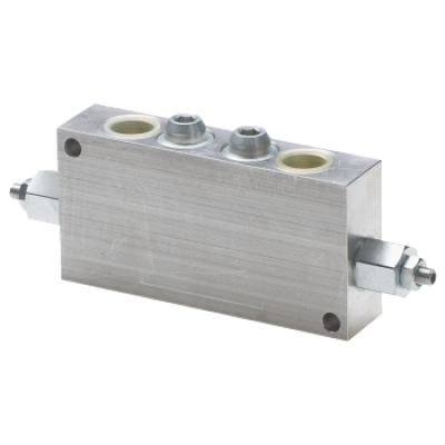 Double acting overcenter valve FPOE40D3/8LA20 (3/8'' BSP, 40l/min)