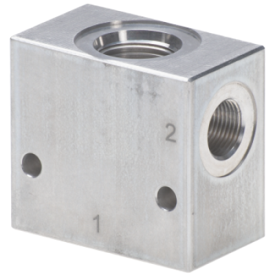Block 2 ways valve CVE12C