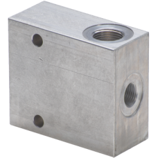 Block 3 ways 3/8 valve CVE308C