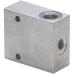 Block 3 ways 1/2 valve CVE306C