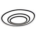 Seals for the flow dividers without valves