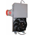 Mixer-truck oil cooler packages