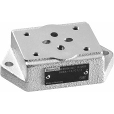 Bosch Rexroth G06A4-1X/G1/2-L size 6 directional valve subplate Bosch Rexroth G06A4-1X/G1/2-L size 6 directional valve subplate