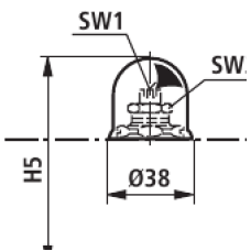Bosch Rexroth LFA16H2-7X/F logic cartridge control cover