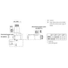 Bosch Rexroth LFA63DBS2-7X/400 pressure-control logic valve cover
