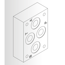 Oleodinamica 2MP ES 06-07-38 CETOP 3 subplate