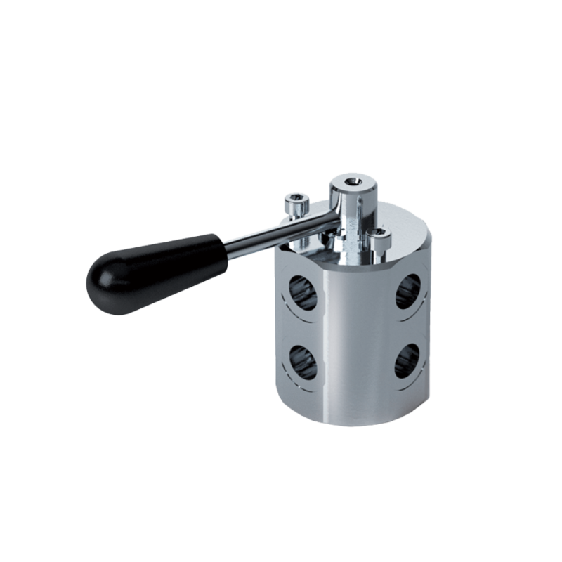 Oleodinamica Marchesini V0932 DF 6 VIE 1/2 ACCIAIO steel-body six-way diverter valve