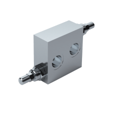 Oleodinamica Marchesini V0455/180 VAU 1/2 AG-AR motor-mounted cross-line relief valve