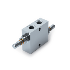 Oleodinamica Marchesini V0438/180 VAU 1/4 cross-line relief valve - screw adjustment