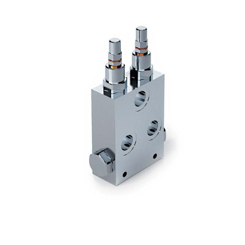Oleodinamica Marchesini V0508/300 dual relief valve with anti-cavitation