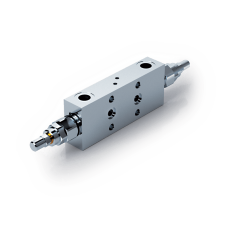 Oleodinamica Marchesini V0433 VBCD 3/8 DE FL CC double counterbalance valve