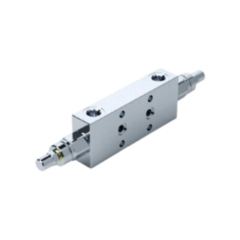 Oleodinamica Marchesini V0312 VBCD 3/8 DE FL PB double counterbalance valve